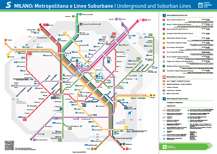 urban rail transport map