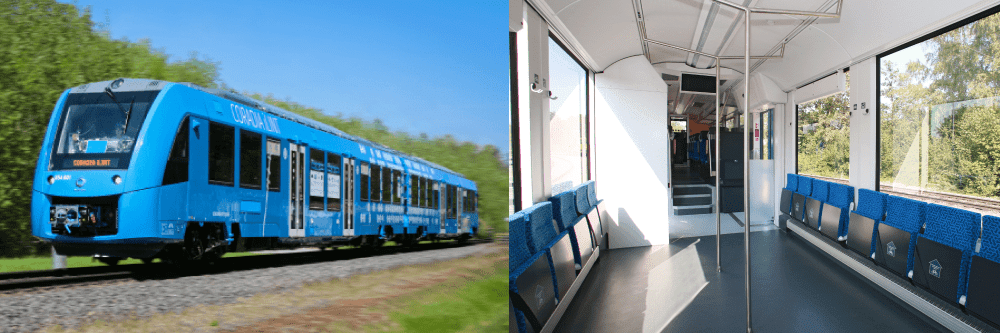 new hydrogen trains